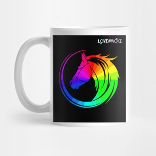 Raimbow Horse Mug